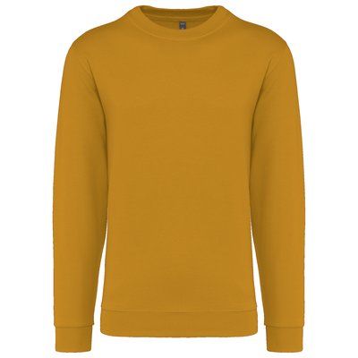 Sudadera algodón poliéster cuello redondo Dark Mustard S