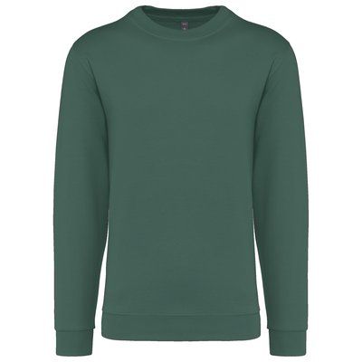 Sudadera algodón poliéster cuello redondo Earthy Green S