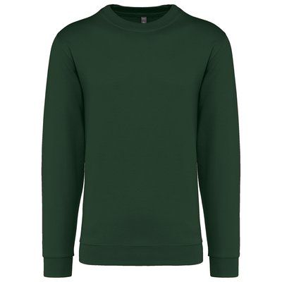 Sudadera algodón poliéster cuello redondo Forest Green XS