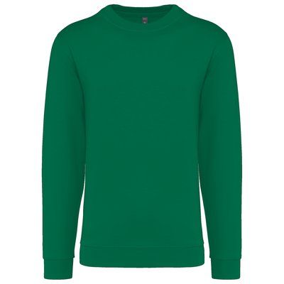 Sudadera algodón poliéster cuello redondo Kelly Green S