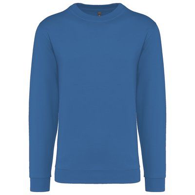 Sudadera algodón poliéster cuello redondo Light Royal Blue XL