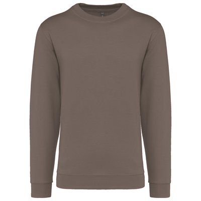 Sudadera algodón poliéster cuello redondo Moka Brown XXL