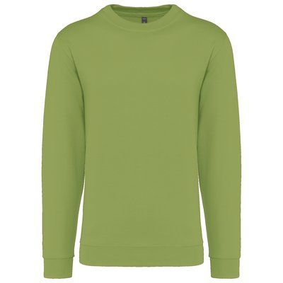 Sudadera algodón poliéster cuello redondo Pistachio S