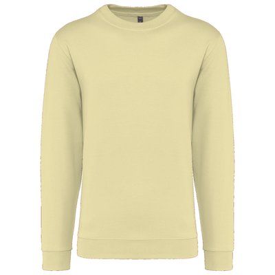 Sudadera algodón poliéster cuello redondo Straw Yellow 3XL