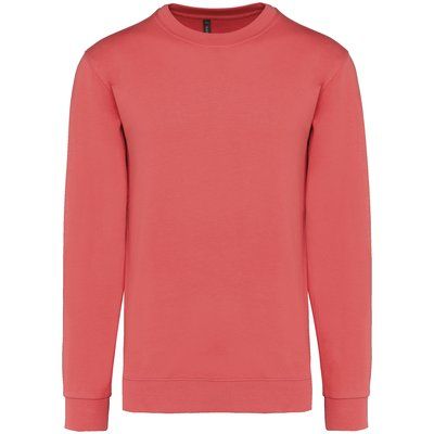 Sudadera algodón poliéster cuello redondo True Coral S