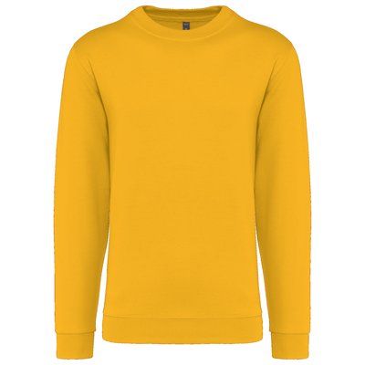 Sudadera algodón poliéster cuello redondo Yellow XL