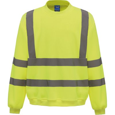 Sudadera alta visibilidad Amarillo M