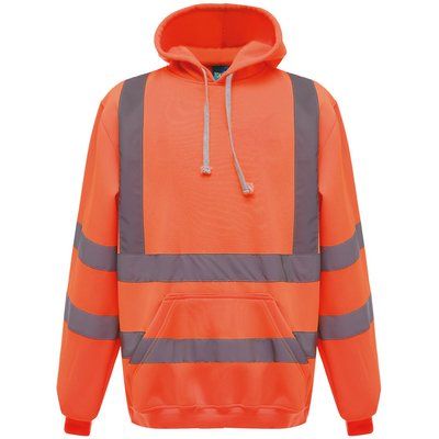 Sudadera alta visibilidad con capucha Hi Vis Orange L