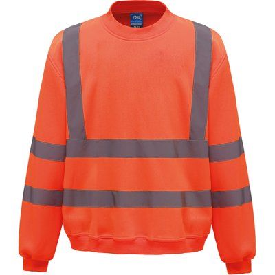 Sudadera alta visibilidad Hi Vis Orange 3XL