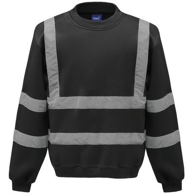 Sudadera alta visibilidad Negro 3XL