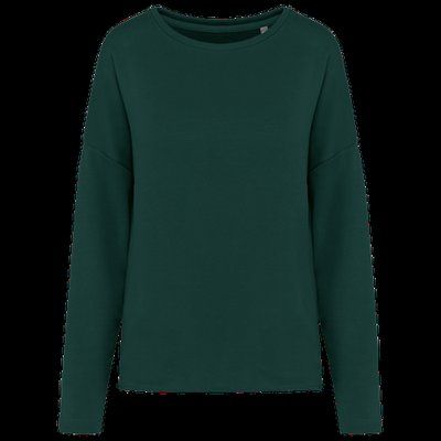 Sudadera amplia para chica Amazon Green L/XL