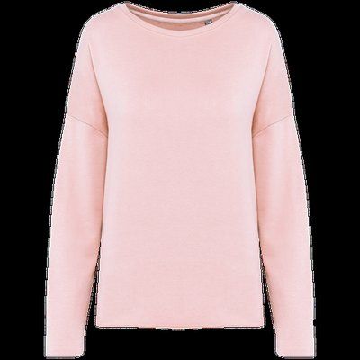 Sudadera amplia para chica Pale Pink L/XL