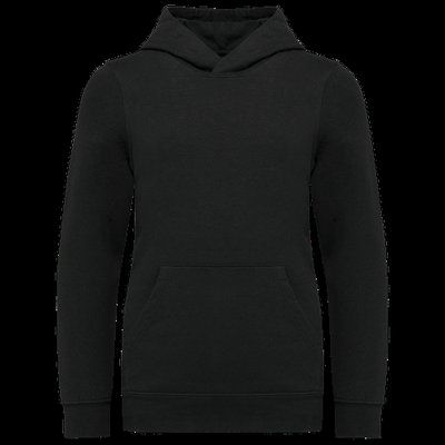 Sudadera básica infantil con capucha Black 4/6 ans