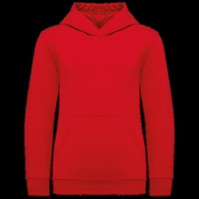 Sudadera básica infantil con capucha Red 12/14 ans