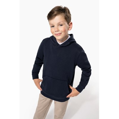 Sudadera básica infantil con capucha