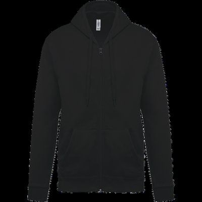 Sudadera básica unisex con capucha Black L