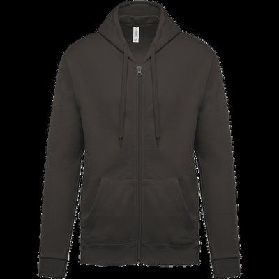 Sudadera básica unisex con capucha DARK GREY M