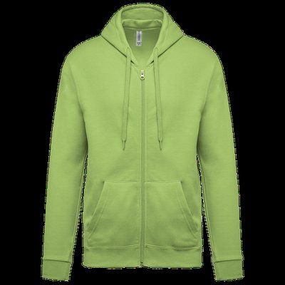 Sudadera básica unisex con capucha Lime XS