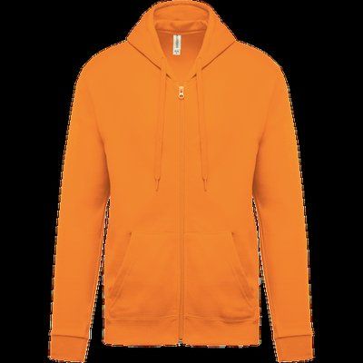 Sudadera básica unisex con capucha Orange M