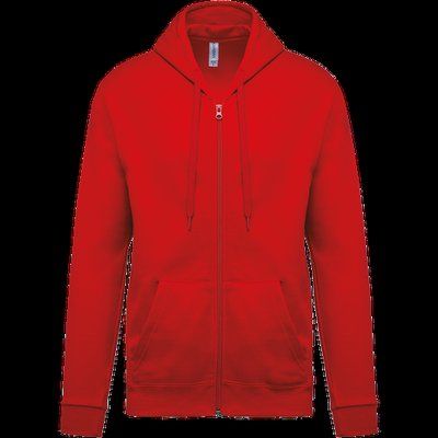 Sudadera básica unisex con capucha Red 3XL