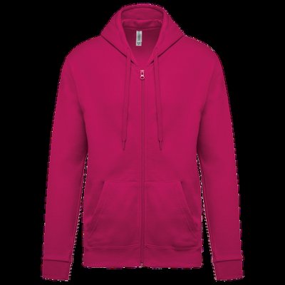 Sudadera básica unisex con capucha Rosa L