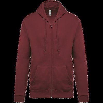 Sudadera básica unisex con capucha Wine 4XL