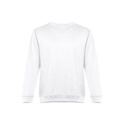 Sudadera Blanca Unisex 50% Algodón Blanco L