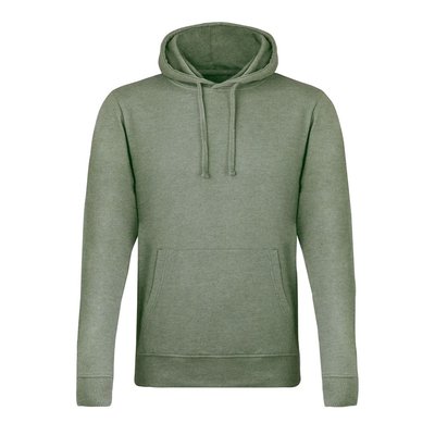 Sudadera Bolsillo Canguro y Capucha Verde XL