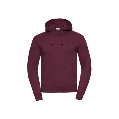 Sudadera con bolsillo canguro diseño atemporal Burgundy XL