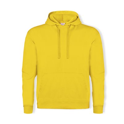 Sudadera Capucha Adulto 280g/m2 Amarillo S