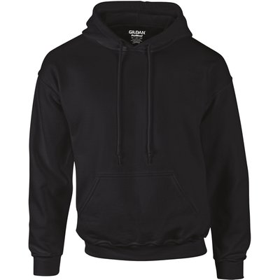 Sudadera capucha algodón antibolitas Black S