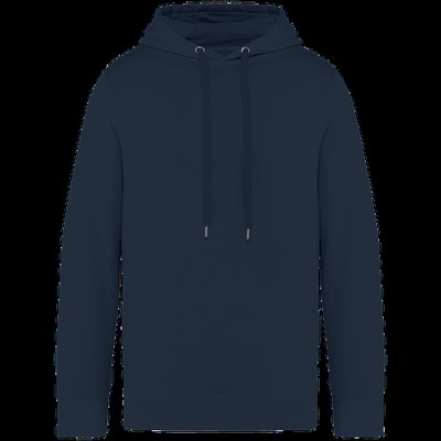 Sudadera con capucha algodón orgánico Azul XL