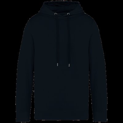 Sudadera con capucha algodón orgánico Negro L