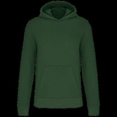 Sudadera capucha algodón orgánico niños Forest Green 6/8 ans