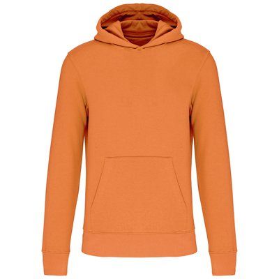 Sudadera capucha algodón orgánico niños Light Orange 6/8 ans