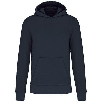 Sudadera capucha algodón orgánico niños Navy 12/14 ans