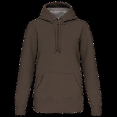 Sudadera capucha algodón Unisex Dark Khaki 4XL