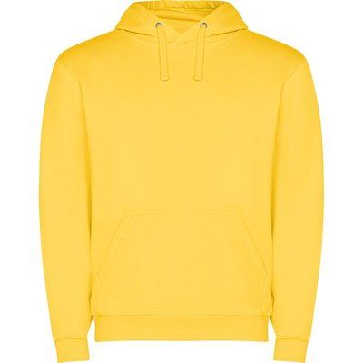 Sudadera capucha con bolsillo Amarillo S