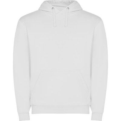 Sudadera capucha con bolsillo Blanco S