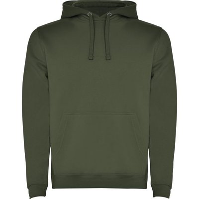 Sudadera con Capucha y Bolsillo Canguro VERDE AVENTURA S