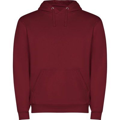 Sudadera capucha con bolsillo GRANATE L