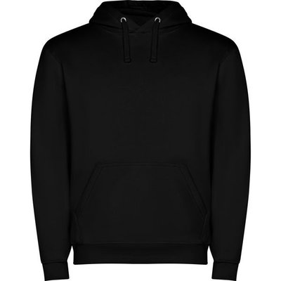 Sudadera capucha con bolsillo Negro 2XL