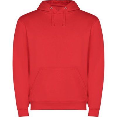 Sudadera capucha con bolsillo Rojo 3XL