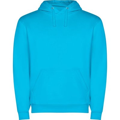 Sudadera capucha con bolsillo Turquesa S