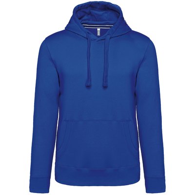 Sudadera con capucha en colores Azul L