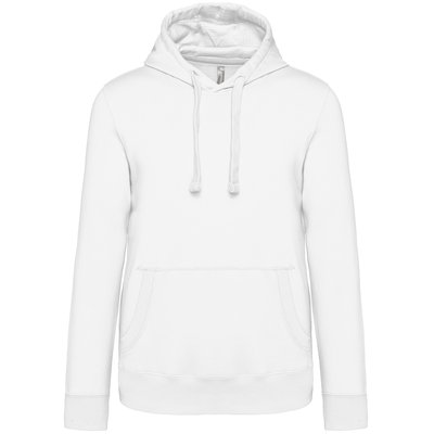 Sudadera con capucha en colores Blanco XL