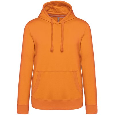 Sudadera con capucha en colores Naranja XL