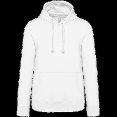 Sudadera con capucha en colores White XL