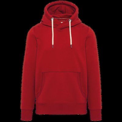 Sudadera con capucha diseño vintage Vintage Dark Red L