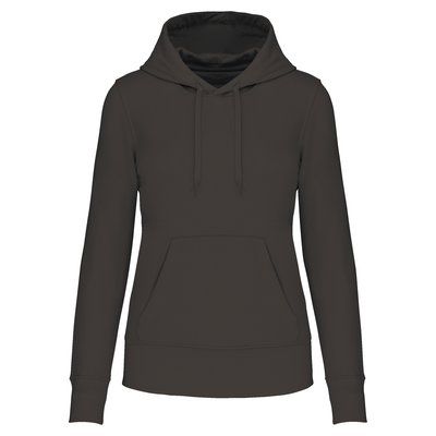 Sudadera capucha eco mujer DARK GREY M